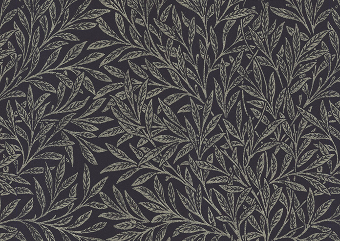 William Morris Willow, Woven Indigo - Roman Blind - Image 7